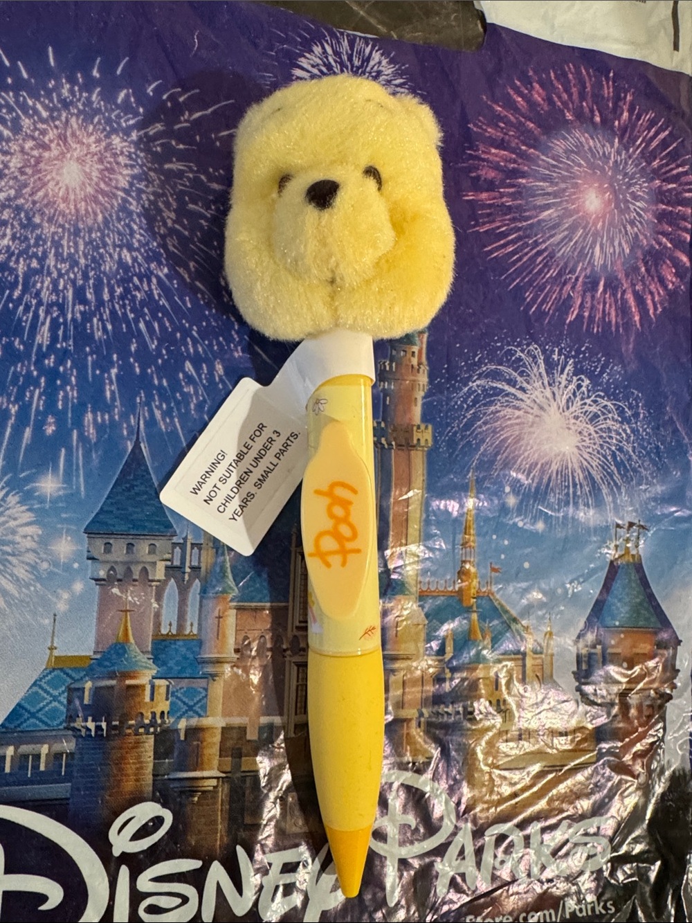 WINNIE THE POOH , PIGLET AND EYORE PLUSH PENS